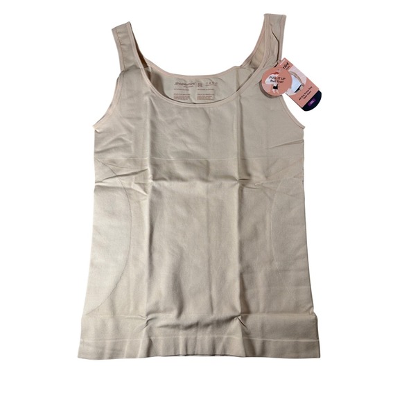 Shapermint Essentials Women's Chai All Day Every Day Cami Tank Top NWT Size 2XL - Picture 3 of 8